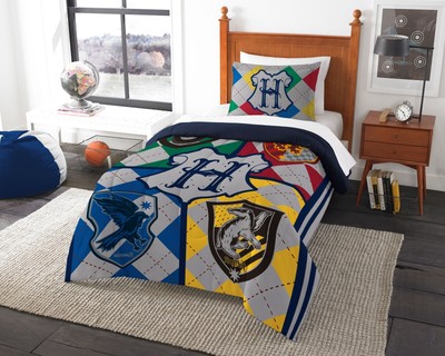 Harry Potter Comforter Set Twin Size For Kids Bedroom Bedding Boys