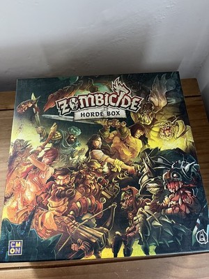 Zombicide Brettspiel Horde Box Kickstarter CMON leer 