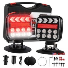 Wireless Trailer Lights, Adjustable Magnetic LED Trailer Lights with