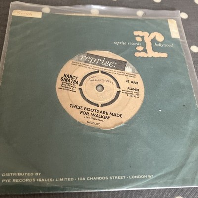 Nancy Sinatra   These Boots Are Made for Walkin - Original 1965 Single 