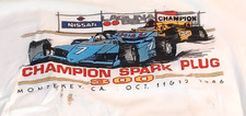 Vtg  1986 Champion Spark Plug 300 Nissan F1 Race XL T-Shirt