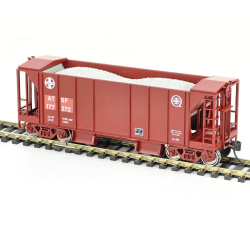 Coche de lastre Bowser 43649 escala HO 70 toneladas con conductos laterales Santa Fe ATSF #177272 | Zustand: New