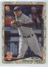 2014 Topps Update Camo 59/99 Joaquin Arias #US-82 2t4