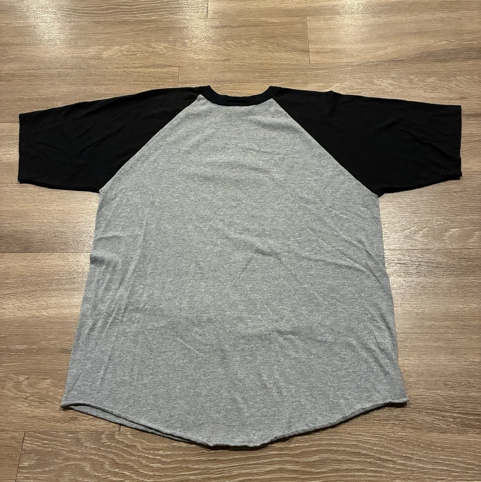 Vintage ESPN Zone Mens T Shirt Black Grey Size L Large Made In USA NYC - Image 4 of 4