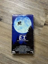 E.T. The Extra Terrestrial VHS Tape 1982 Universal Studios - Steven Spielberg
