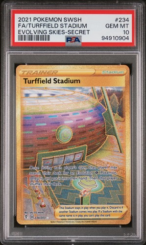 Turffield Stadium graded PSA 10 for sale on eBay