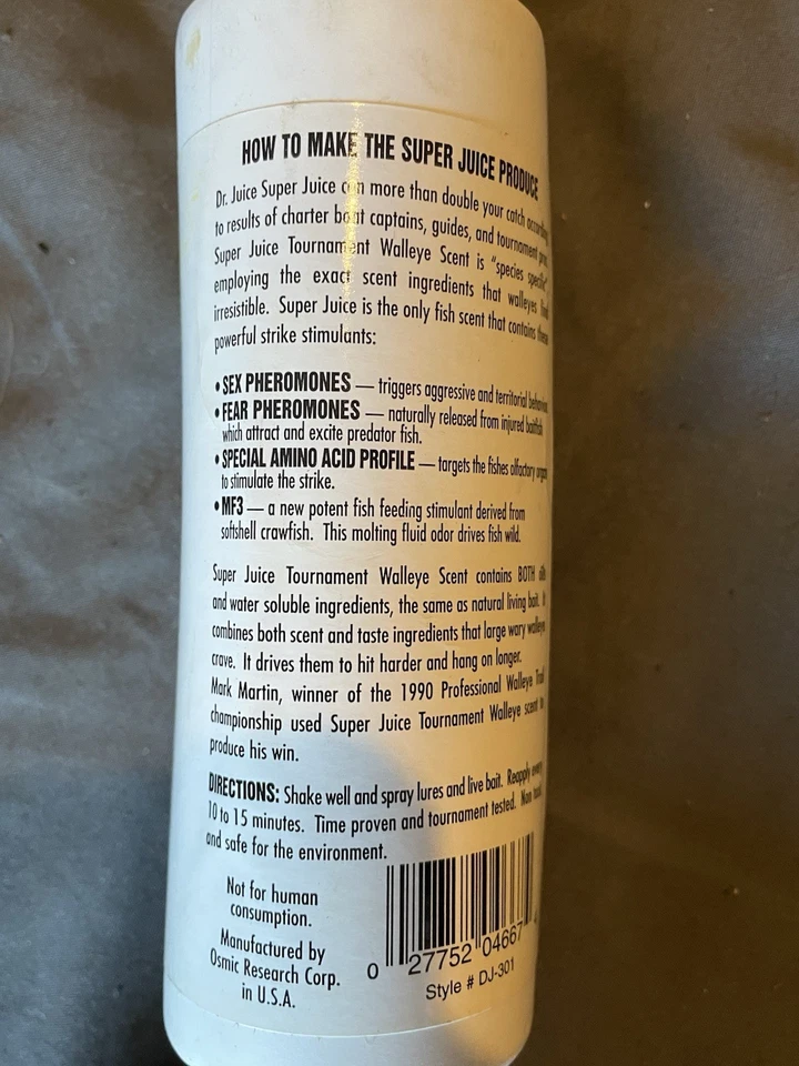 Dr juice super juice tournament walleye 8oz 6pk bottle - Image 4 of 4