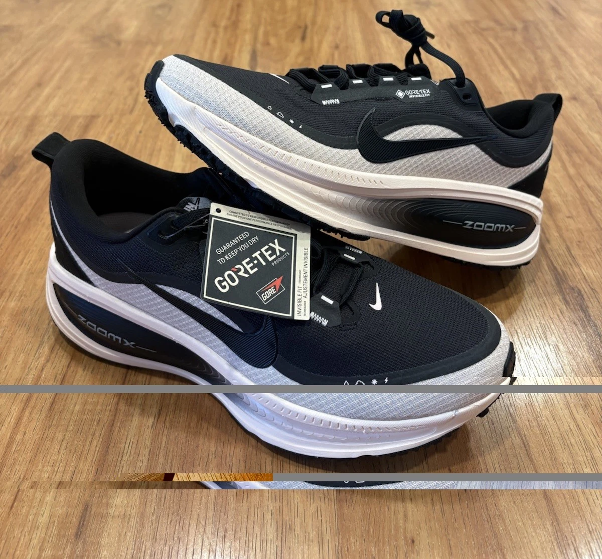 Nike Vomero 18 GORE-TEX Black/Crimson Tint/Black/Black W for sale
