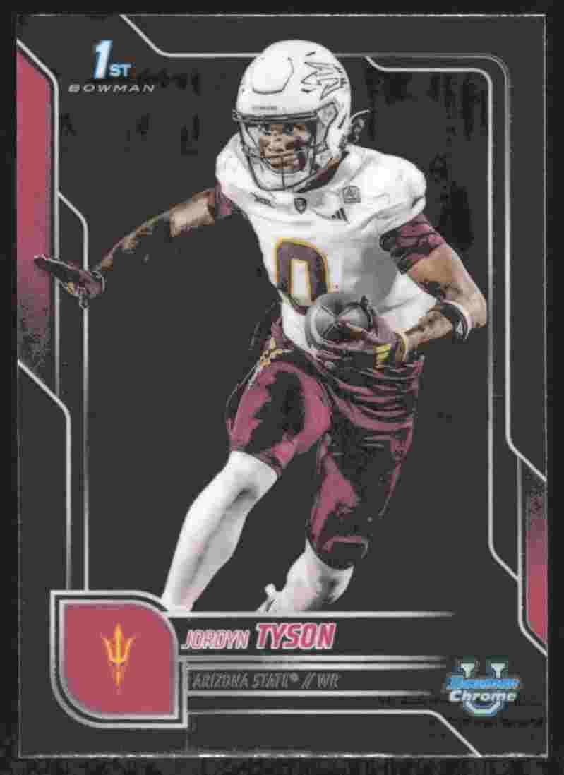 2025 Bowman University Chrome #31 Jordyn Tyson