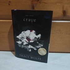 SIGNED Crave - Hardcover, by Tracy Wolff - Very Good 9781649371911 Very Rare HTF