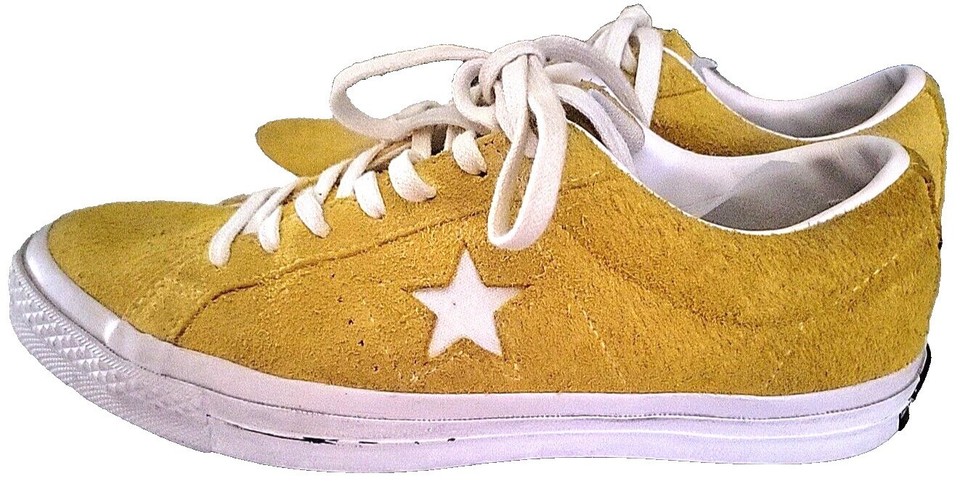 Converse One Star Ox Yellow Suede for Sale | Authenticity