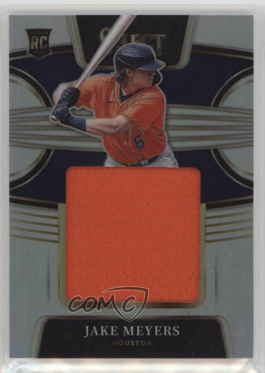 2022 Panini Select Rookie Jumbo Swatch Holo Prizm 190/250 Jake Meyers RC 0it8