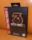 SEGA GENESIS - "MORTAL KOMBAT 3" Video Game Manual 1995 AUTHENTIC Vintage CIB