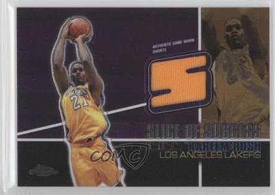 2004-05 Topps Chrome Slice Of Success 301/500 Kareem Rush #SS-KR 0c2