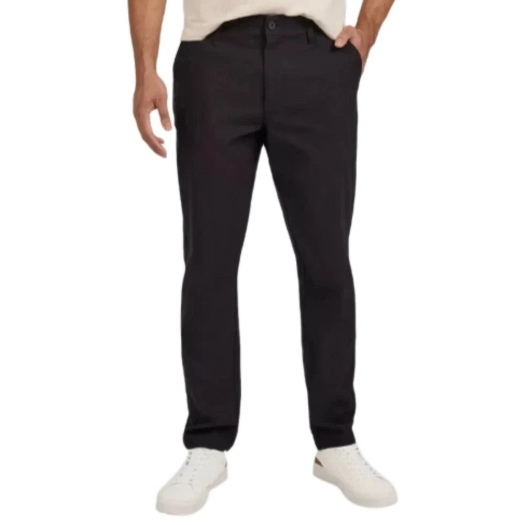 Weatherproof Men's Hybrid Tech Pant Black Size 36x30 Tapered Leg Zip Pocket
Opens in a new window or