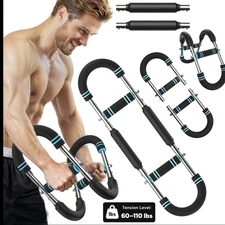 Twister Arm Trainer, Adjustable Resistance Levels Chest & Arm Workout Home Gym