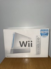 Nintendo Wii Console System White RVL-001 CIB Near Mint Missing Sensor Tested
