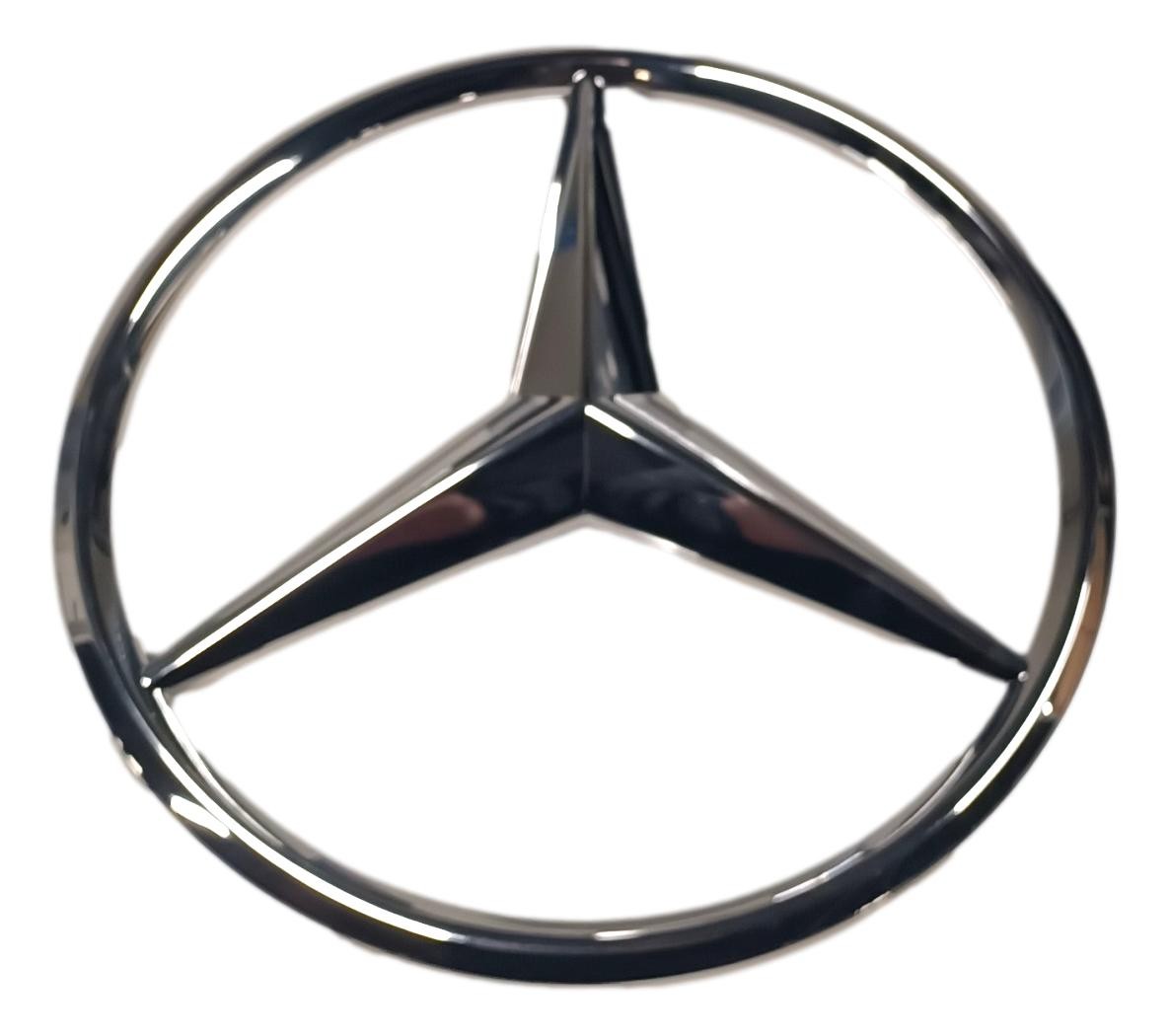 Emblème étoile pour calandre Mercedes CLA GLA GLE noir mat