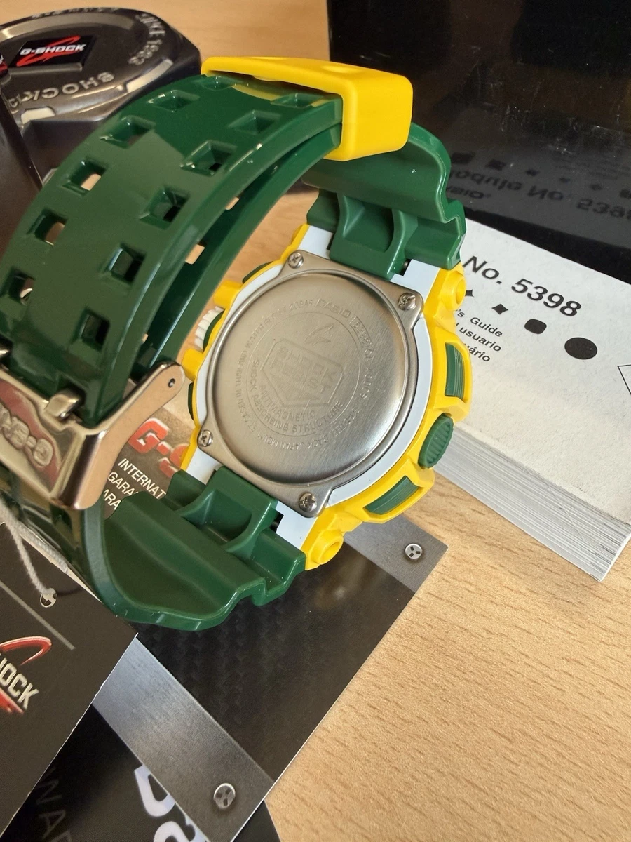 Casio G-Shock GA-400CS Crazy Colors Amarillo Verde 5398