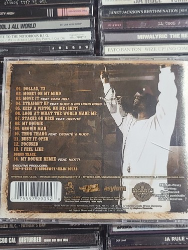 Lil Wil Dolla$ TX CD Texas Rap Dollas Dallas HTF Rare OOP - Picture 2 of 4