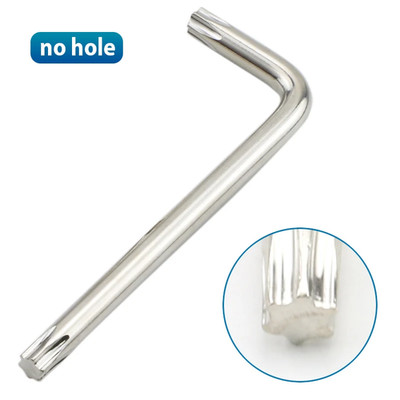 Hand Tool Torx Key Wrench L Type Star Wrench Nickel Plated T6 T7 T8 T10 T15 T20 