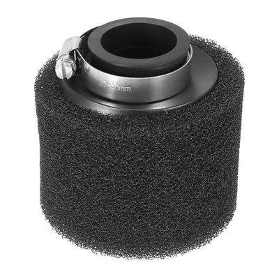 Motoforti Universal 35mm gerade Motorrad ATV Vergaser Luftfilter schwarz 