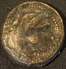 Ancient Greek Bronze Coin Alex. The Great/Hercules AE19 6.4gr Macedonia 4thcenBC