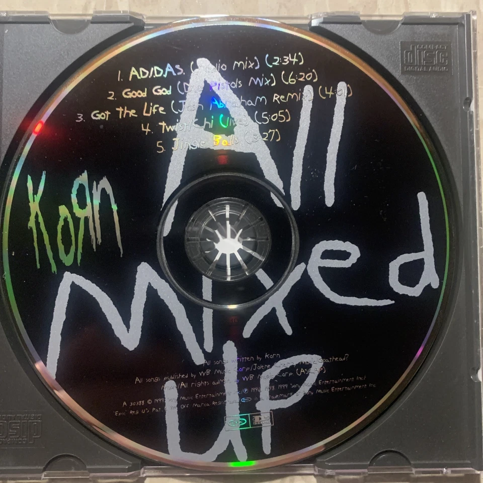 Korn All Mixed Up CD 5 Tracks Epic Records 1999 - Image 3 of 4