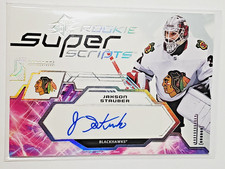 Jaxson Stauber - 2023-24 SPx Super Scripts Rookies Autograph #SSR-JS Auto card