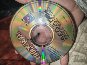 Chuck Rock Sega Cd Complete In Worn Box