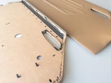 T&uuml;rverkleidung Links + Rechts Palomino f&uuml;r Mercedes R107 SL C107 SLC 1972-89 NEU