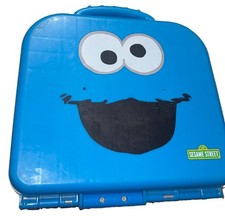 Sesame Street Cookie Monster Find-and-Learn Number Case Blue Carrying Case Read