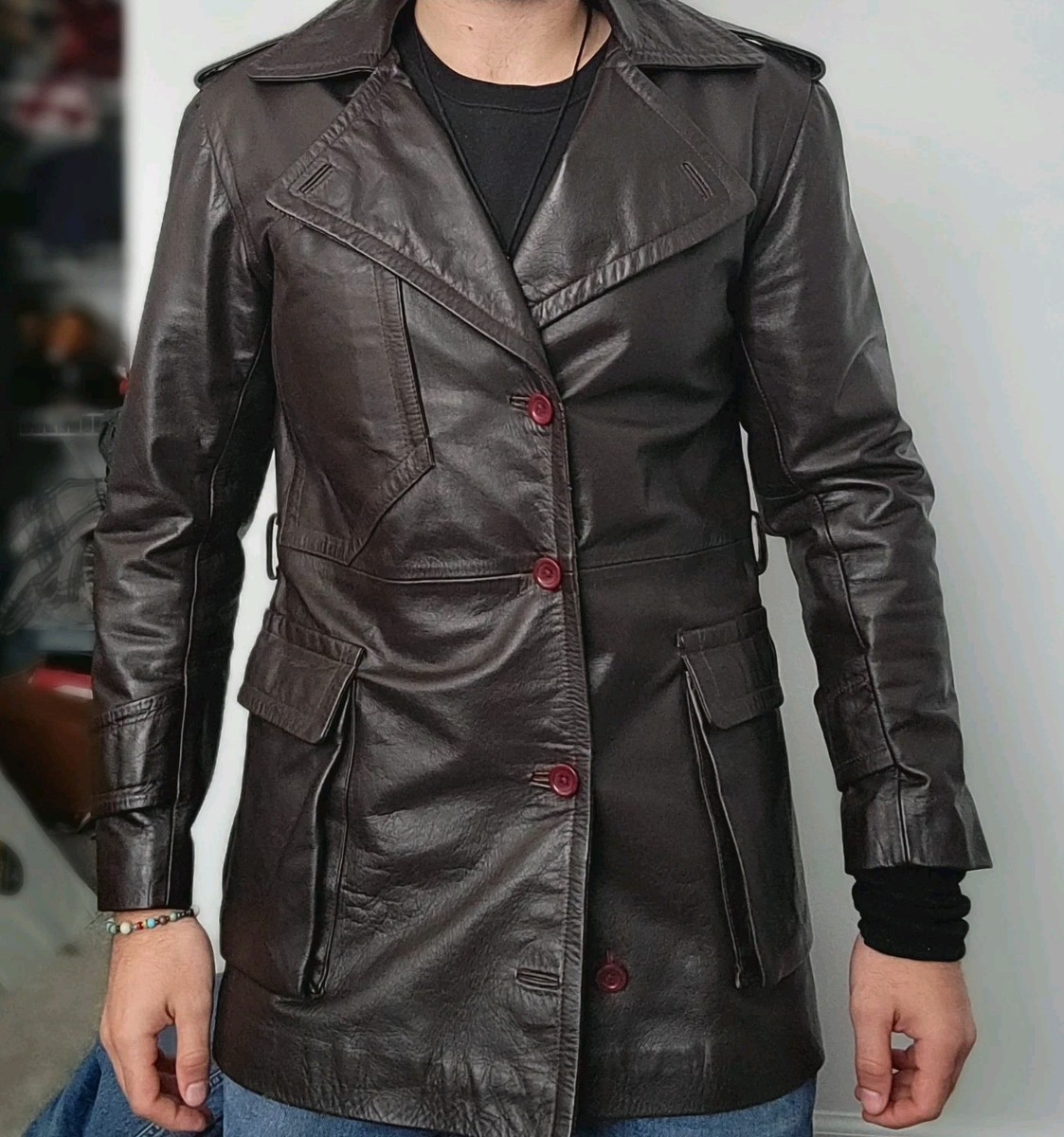 DT2008 SOUTH BEACH LEATHER レザージャケットメンズ South Beach Leather Jacket | eBay