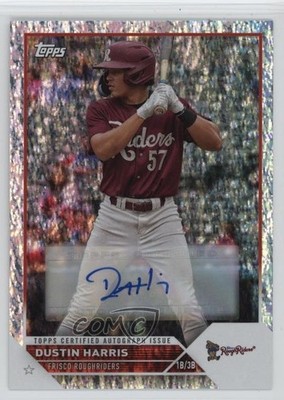 2023 Topps Pro Debut Sparkle Foil Auto 178/199 Dustin Harris #PD-194 Auto 0n1s