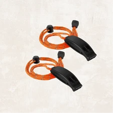 2 x Emergency Whistle Super Loud Safety Whistle | FREE SHIPPING
