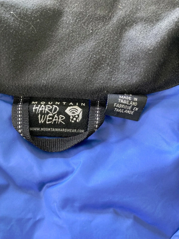 Chaqueta forro Mountain Hardwear azul grande seca Q para hombre  Foto 3 de 4