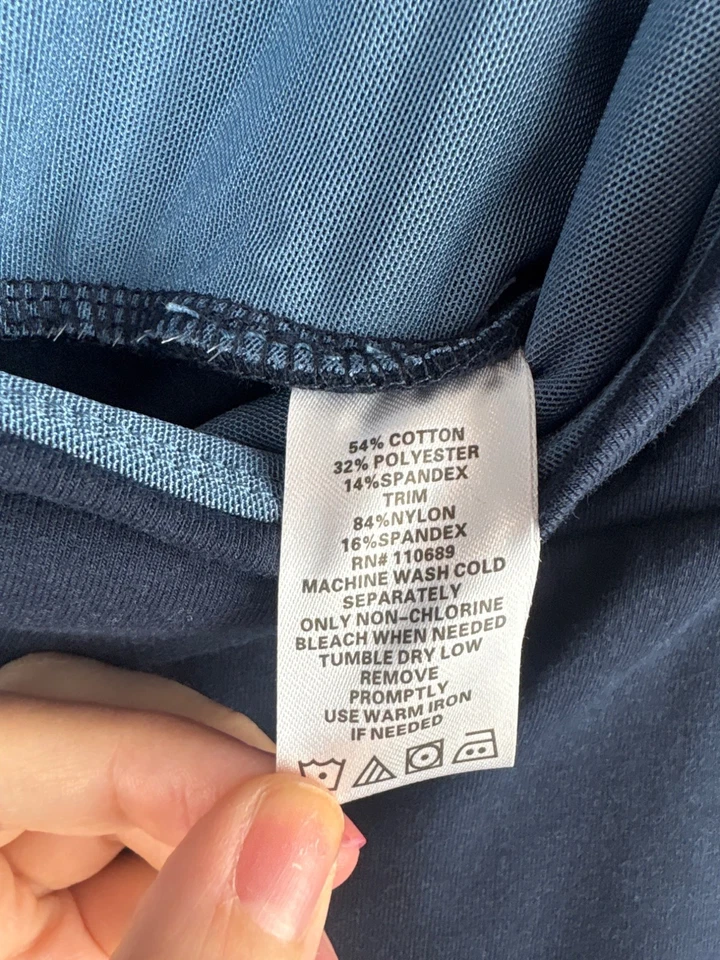 Mujer Con Control Por Renée Greenstein Mujer Falda Línea A S Azul Marino Foto 3 de 4