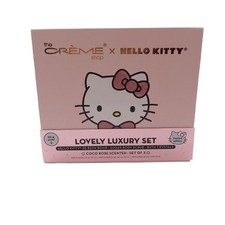 NEW The Cr me Shop x Hello Kitty Lovely Luxury Set Bath Scrub K Beauty Crystals