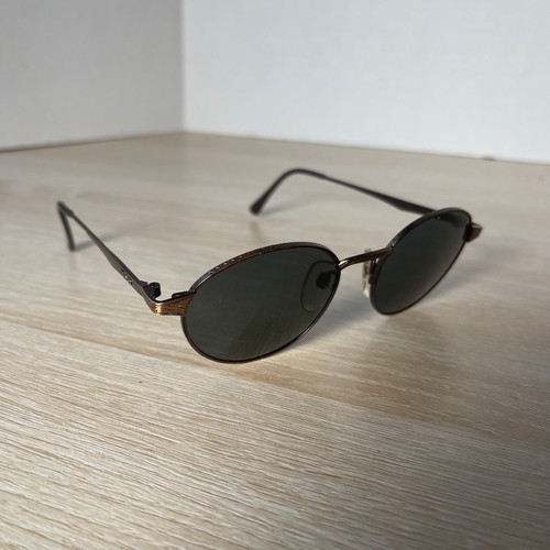Vintage REVO Mendocino 1202/034 Sonnenbrille Bronze Kupfer Gestell 1980er Glas Gläser