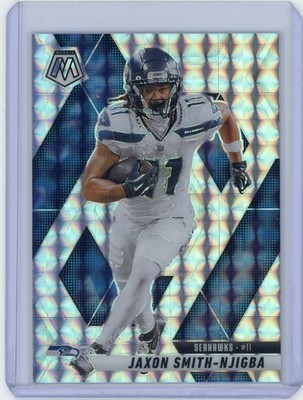 2025 Panini Mosaic Jaxon Smith-Njigba Silver Mosaic #229 Seattle