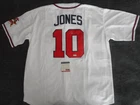Signed Chipper Jones Autographed MLB Atlanta Braves Jersey - PSA COA