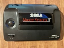 Sega Master System II (2) Console Only Fully Working No Leads Alex Kidd Built In