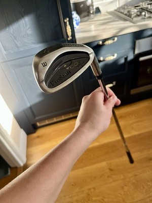 Wilson Pro Staff Plus OD Oversize Offset Sand Wedge SW Stahlschaft Regular Flex