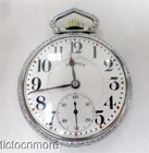 ANTIQUE ILLINOIS GRADE 108 MODEL 9 21j SCREW SET 16s POCKET WATCH 1917 REED REG