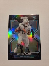 2021 Panini Chronicles - Prizm Black Jaylen Waddle #PB-10 Silver Prizm (RC)