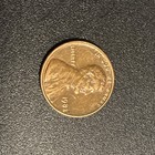 1982  Rare no mint mark edge error Lincoln Memorial Small Cent BN Copper  KM#201 — photo 5