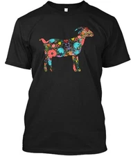 Goat Silhoute - Oi T-Shirt Made in the USA Size S to 5XL