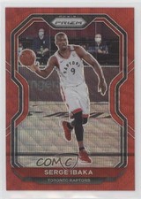 2020-21 Panini Prizm Ruby Wave Prizm Serge Ibaka #246 12yh
