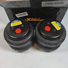maXpeedingrods 2PCS Universal Air Suspension Spring Double Bellow 2500lb 1/2"npt