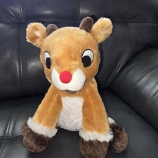 Kohl's Cares Rudolph the Red Nosed Reindeer Plush 11" Stuffed 2021 Soft Eyes
